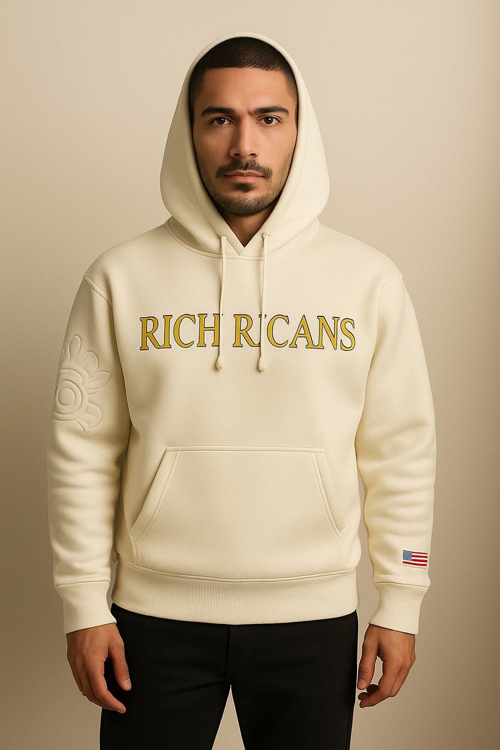 Classic Hoodie — Cream